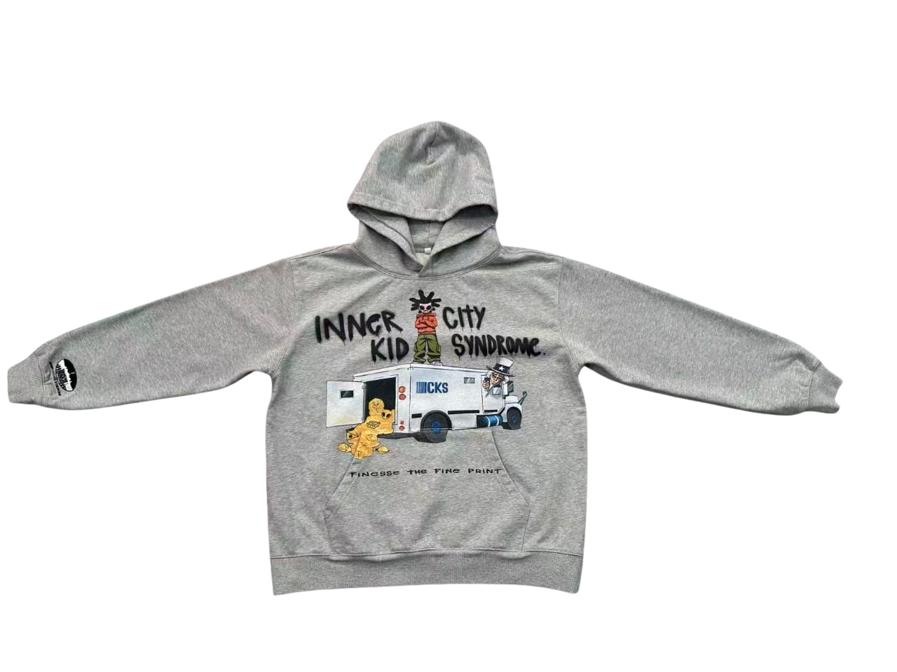 'FINESSE THE FINE PRINT' HOODIE